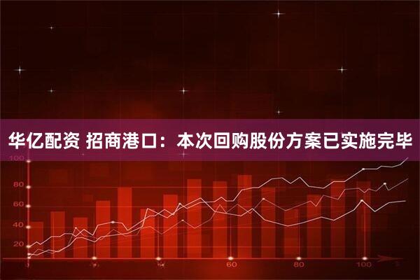 华亿配资 招商港口：本次回购股份方案已实施完毕