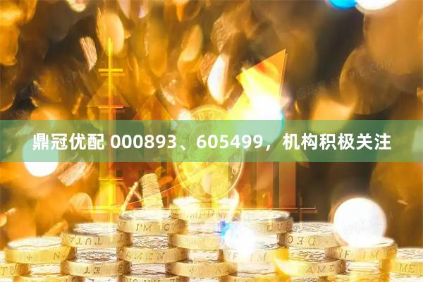 鼎冠优配 000893、605499，机构积极关注